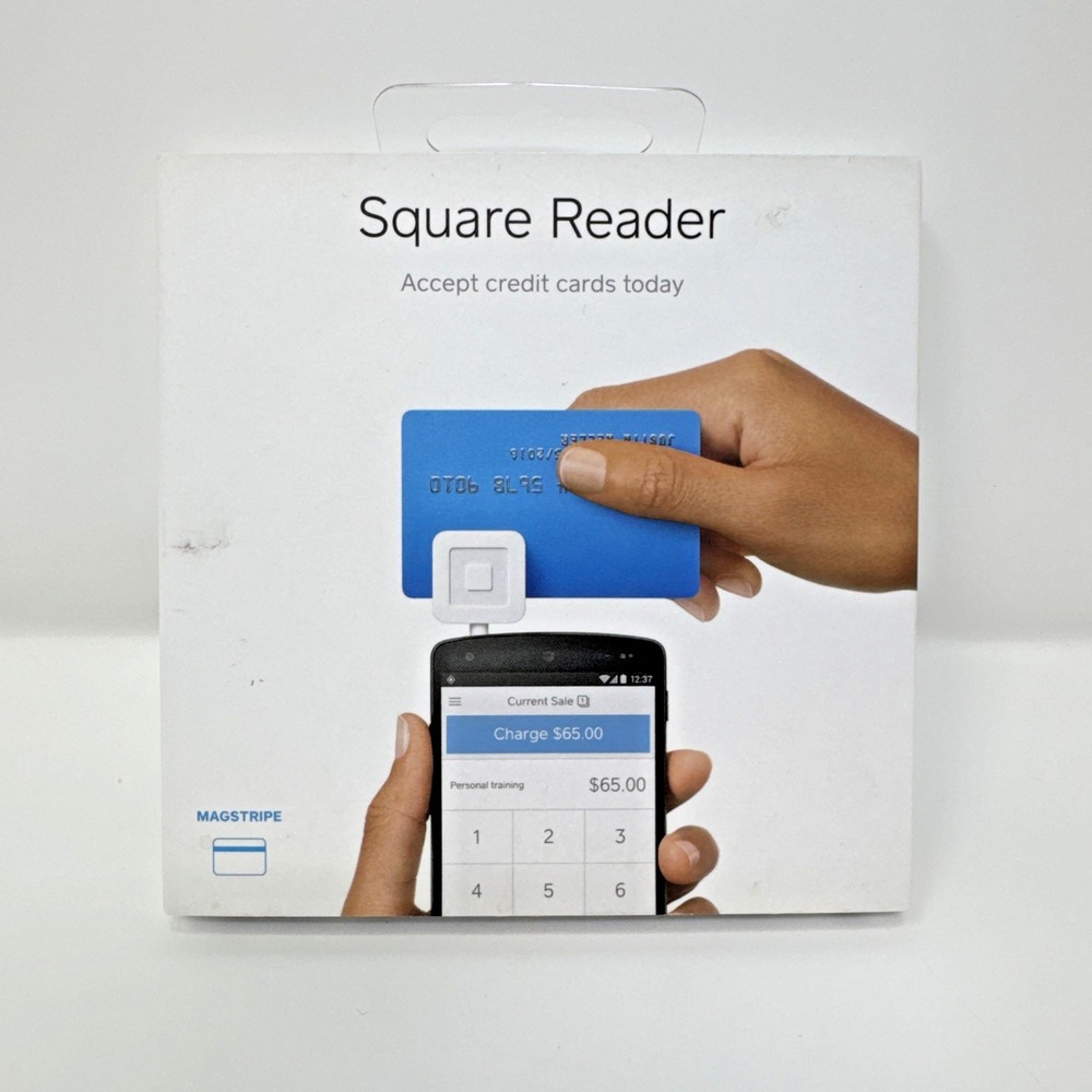 Square Credit Card Reader for Magstripe Apple and Android New